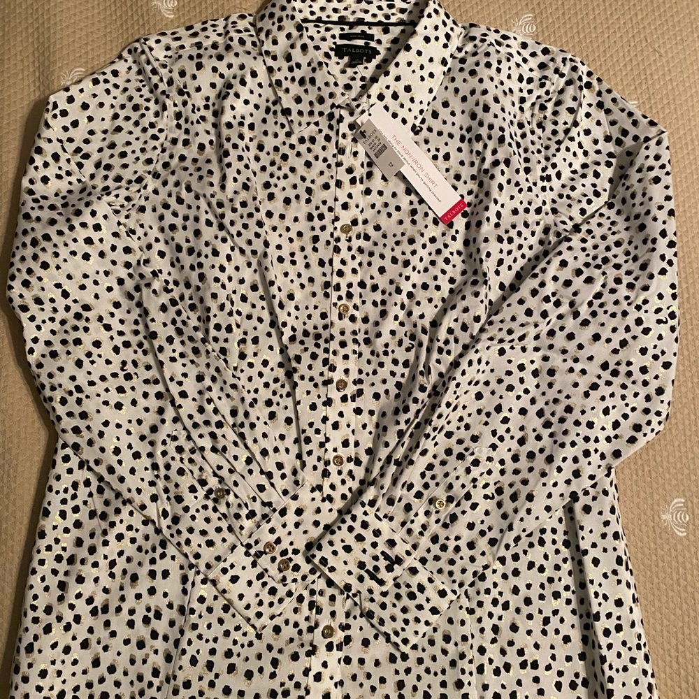 NEW WITH TAGS Talbots button down shirt